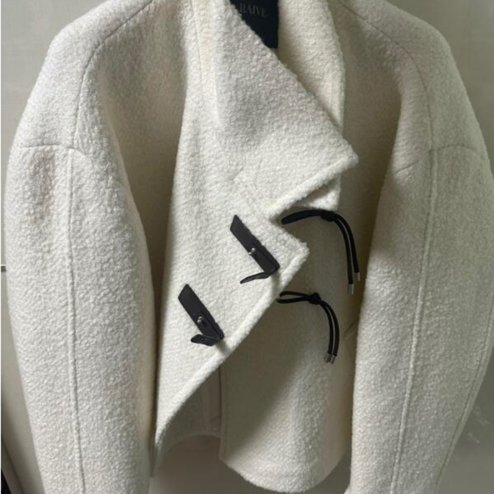 W Concept Wool Coat - Picture 3 of 5